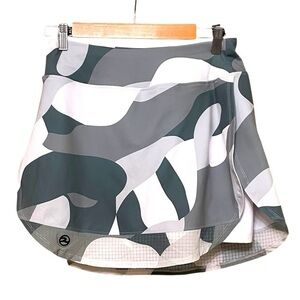Real Life Performance Gray Green Griege Camouflage Skirt Skort